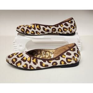 Mysoft Women's Ballet Flats Round Toe Comfortable Lightweight Mesh Knit Size US6